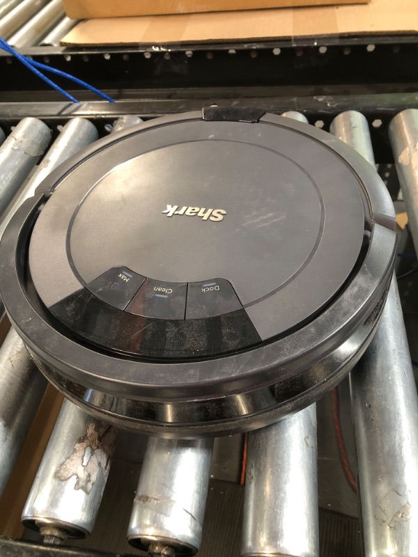 Photo 2 of **USED/DIRTY** Shark ION Robot Vacuum AV753, Wi Fi Connected, 120min Runtime, Works with Alexa, Multi Surface Cleaning , Grey