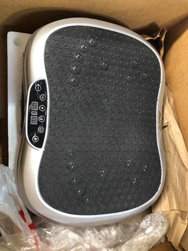 Photo 3 of *Missing Remote. Minor Scratches* AXV Vibration Plate Exercise Machine, MINI-SILVER