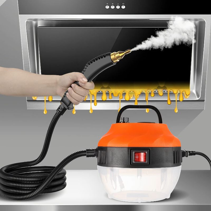 Photo 1 of *USED/SEE NOTES** Dyna-Living Handheld Steam Cleaner 2500W Steam Cleaner for Cleaning Portable High Pressure Car Steamer 1.35L Large Water Tank