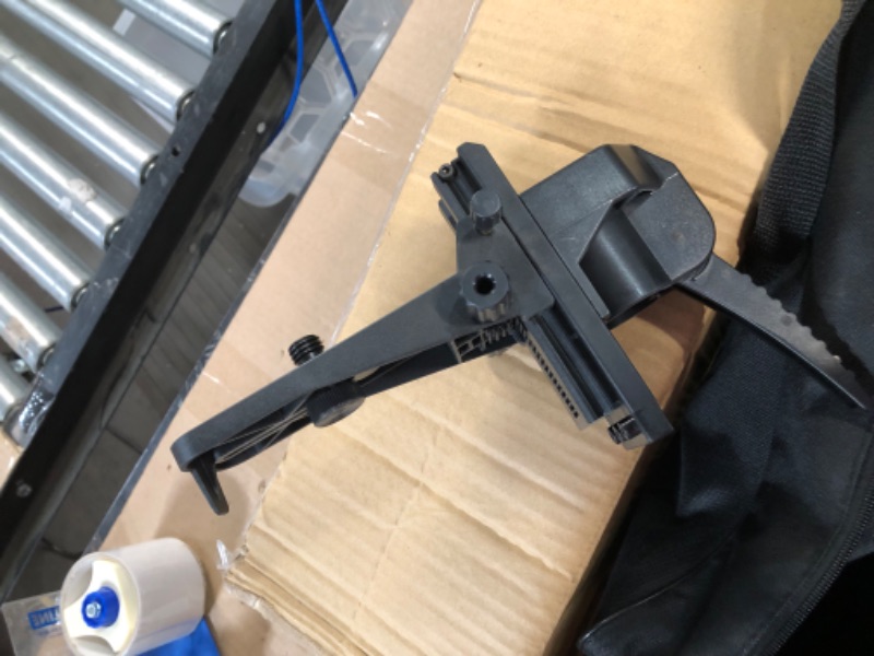 Photo 1 of **USED/SEE NOTES** Laser Level Pole with Adjustable Mount 5/8''&1/4'' thread, Telescoping tripod pole 12FT/3.7M with Tripod and for Rotary and Line Lasers (MET-SP6 Pole With Tripod)