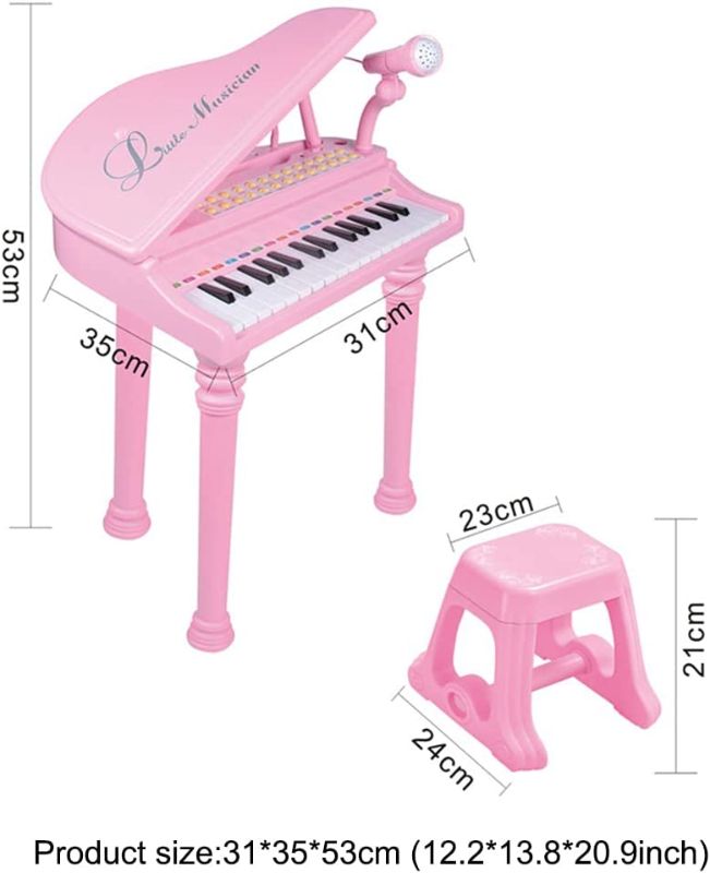 Photo 1 of *USED/SEE NOTES**Conomus 31 Keys Piano Keyboard Toy for Kids, Pink