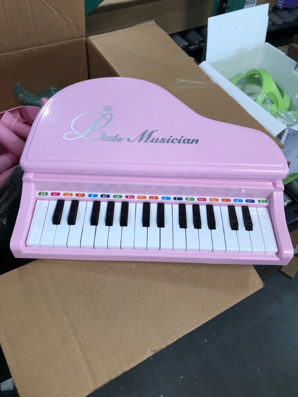 Photo 4 of *USED/SEE NOTES**Conomus 31 Keys Piano Keyboard Toy for Kids, Pink