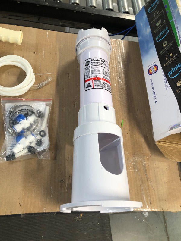 Photo 2 of **USED/SEE NOTES** R171016 300 Pool Automatic Chlorine/Bromine Offline Feeder Compatible with Pentair R171016 Rainbow 300 Pool Chlorinator Feeder with Check Valve Control Valve and All Other Parts for 300 Pool Feeder