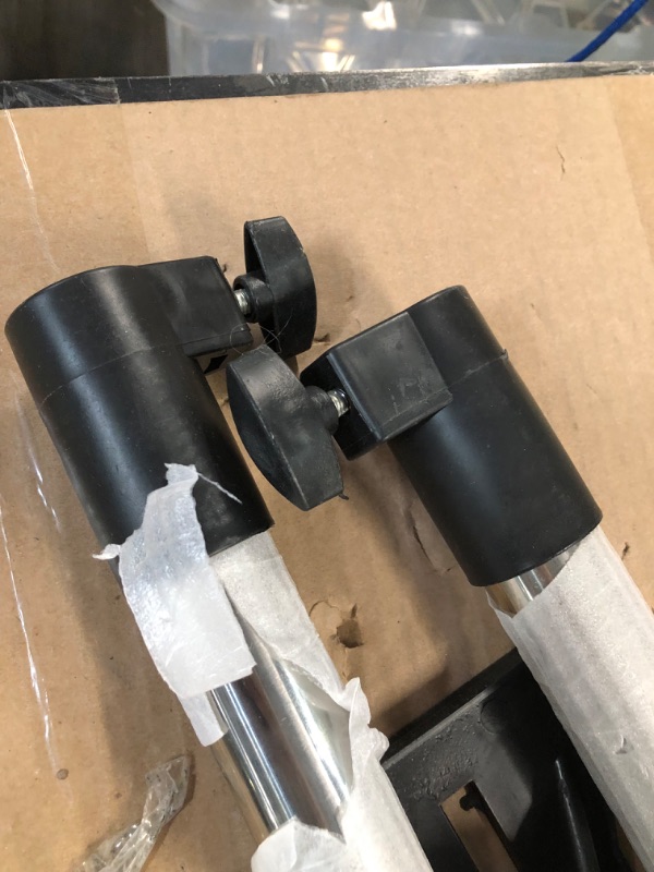 Photo 1 of **USED/SEE NOTES** Undermount Sink Brackets Stainless Steel Adjustable Support Sink Legs, Punch-free Sink Repair Supports Kit for kitchen and bathroom (Stainless Steel, 21.6 to 39.4")