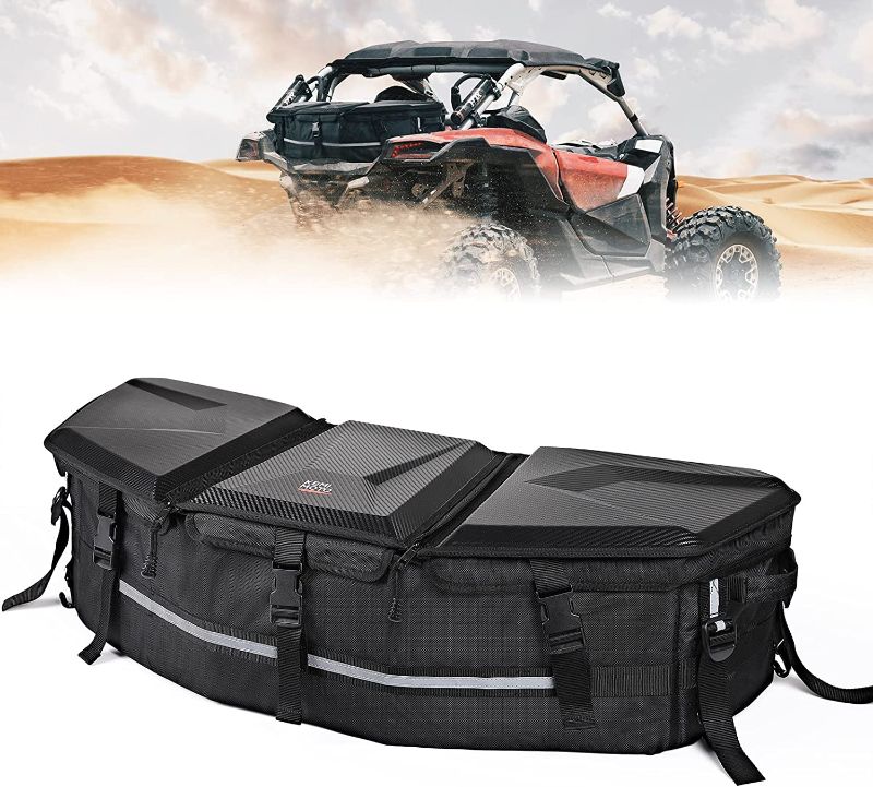 Photo 1 of *SEE NOTES*Kemimoto X3 Cargo Storage Bag Upgraded UTV ATV Bed Box Rear Rack Toolbox