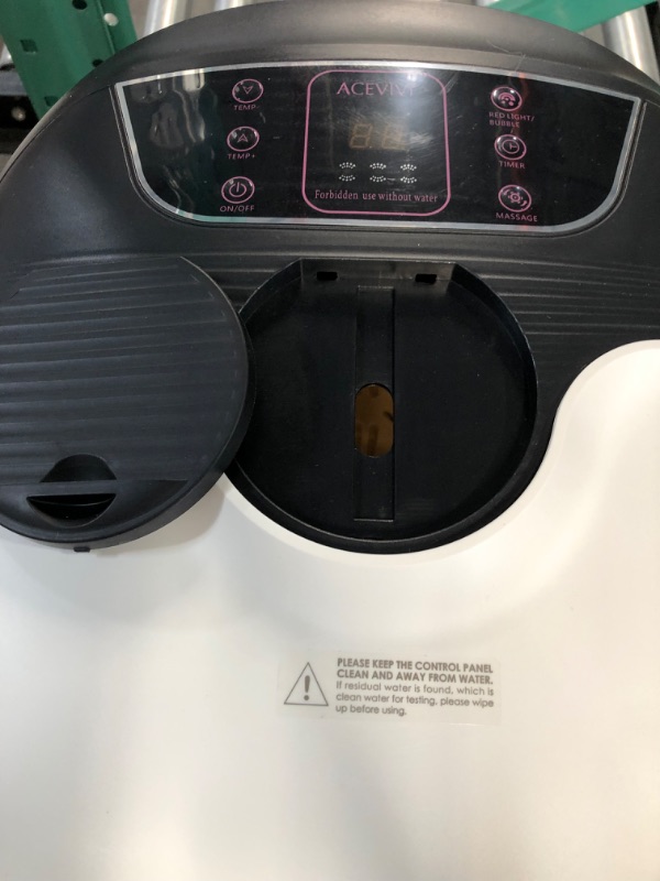 Photo 1 of *PREV OPENED*Foot Spa with Heat and Massage Foot Bath Massager Motorized Shiatsu Massage Ball and Roller, 
