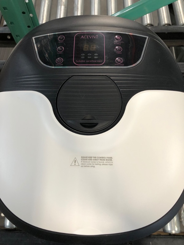Photo 1 of *PREV OPENED*Foot Spa with Heat and Massage Foot Bath Massager Motorized Shiatsu Massage Ball and Roller, 