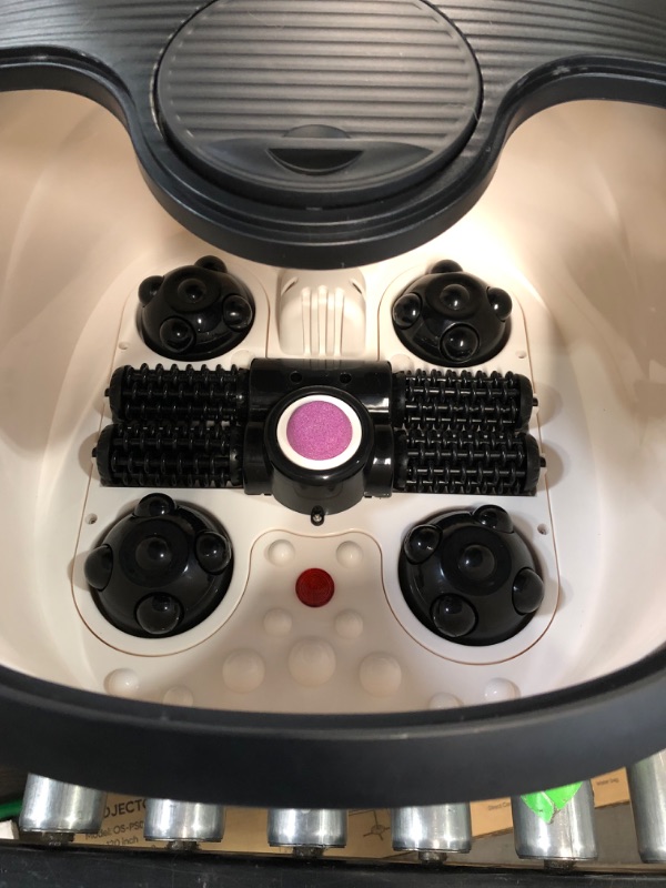 Photo 1 of *PREV OPENED*Foot Spa with Heat and Massage Foot Bath Massager Motorized Shiatsu Massage Ball and Roller, 