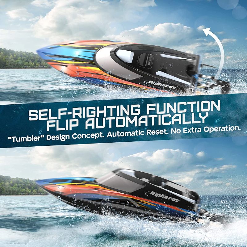 Photo 1 of ALPHAREV RC Boat with Case R308 20+ MPH Fast Remote Contro