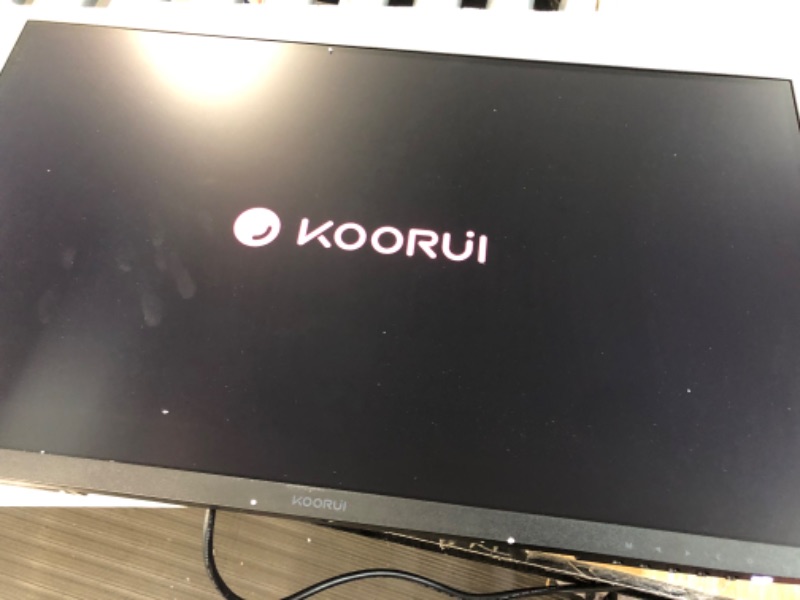 Photo 3 of KOORUI 27 Inch QHD Gaming Monitor 144 Hz, VA, 1ms, DCI-P3 90% Color Gamut, FreeSync G-Sync Compatible, (2560x1440, HDMI, DisplayPort) Black 27inch/144HZ/QHD/VA