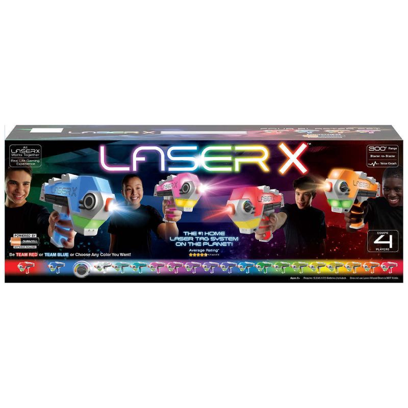 Photo 1 of *Untested* Laser X Revolution Blaster-to-Blaster 4-pack