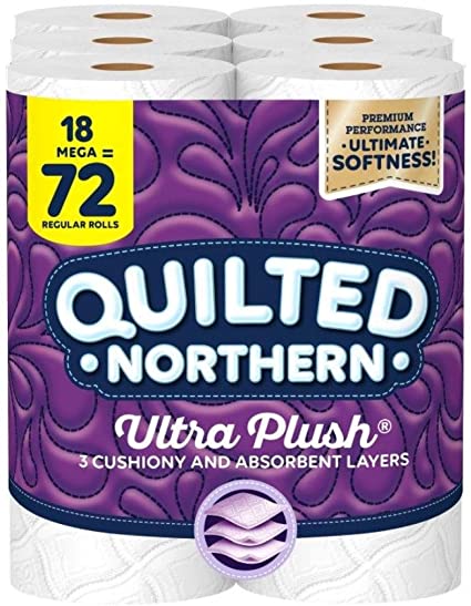Photo 1 of [brand new] Quilted Northern 18 Mega Rolls Toilet Paper