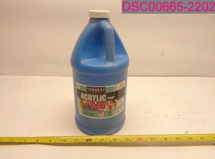 Photo 1 of 64 Fl.oz. Sargent Art Acrylic Paint Spectral Blue