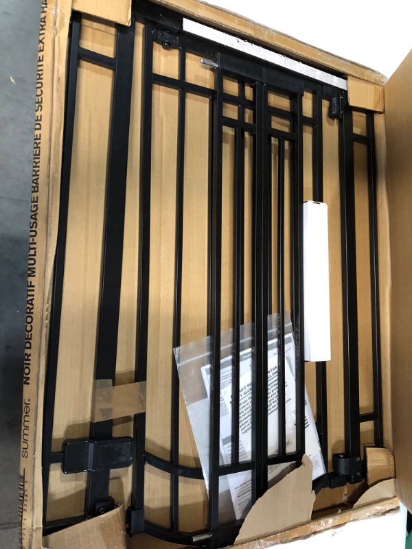 Photo 1 of Baby Gate 28.5-48inW x 36H black