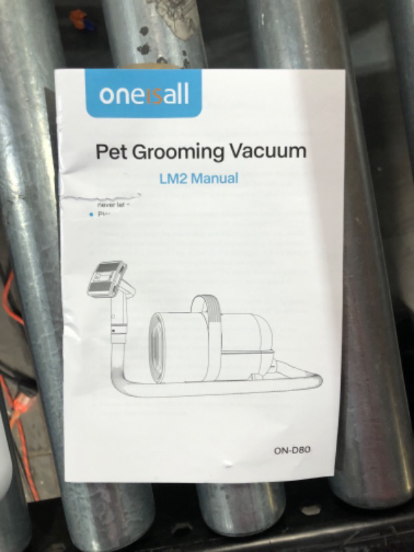 Photo 2 of ***SEE NOTES*** Afloia Dog Grooming Kit, Pet Grooming Vacuum & Dog Clippers Nail Trimmer Grinder & Dog Brush