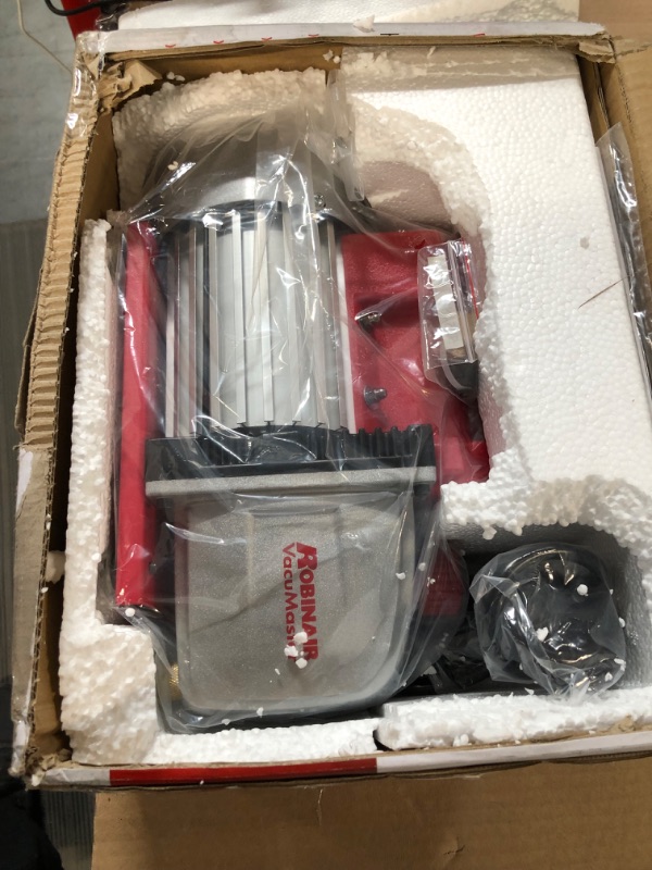 Photo 2 of Robinair (15500) VacuMaster Economy Vacuum Pump - 2-Stage, 5 CFM , Red