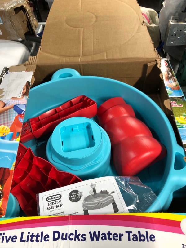 Photo 2 of **JUST THE TABLE AND LEGS**
Little Baby Bum 5 Little Ducks Water Table by Little Tikes, Multicolor, 28.00 L x 28.00 W x 26.50 H Inches