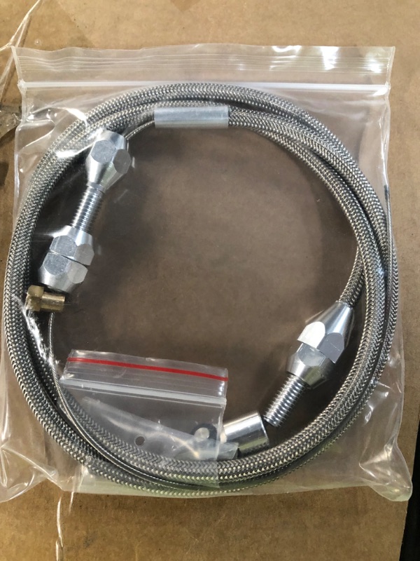 Photo 2 of RJSPHH ls throttle cable kit 36 inch Stainless Steel Braided **LOOKS BRAND NEW**