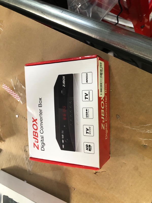 Photo 5 of Digital TV Converter Box, ATSC Cabal Box - ZJBOX **LOOKS BRAND NEW** *TURNS ON*