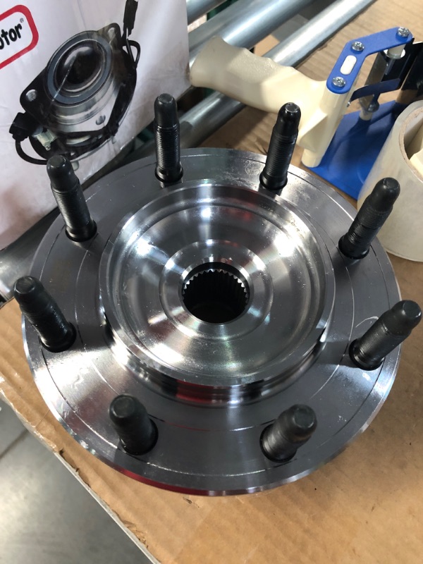 Photo 1 of MotorbyMotor 515098 Front Wheel Bearing and Hub Assembly ABS with 8 Lugs