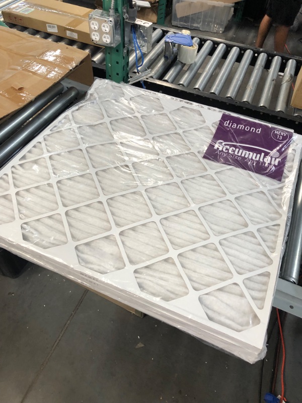 Photo 4 of Accumulair Diamond 28x30x1 (27.5x29.5) MERV 13 Air Filter/Furnace Filter (3 Pack) 28x30x1 (27.5 x 29.5)