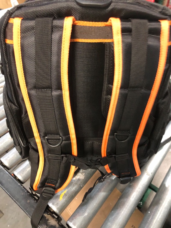 Photo 4 of (READ NOTES) Lokass Tool Bag Backpack, 75 Pockets & Loops Heavy Duty Tools Organizer