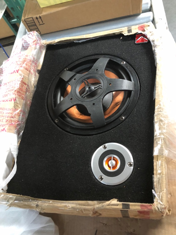 Photo 2 of Patioer 8'' Under-Seat Car Sub Woofer Modified Slim Subwoofer Speaker Stereo Audio Bass Amplifier 4? 480W