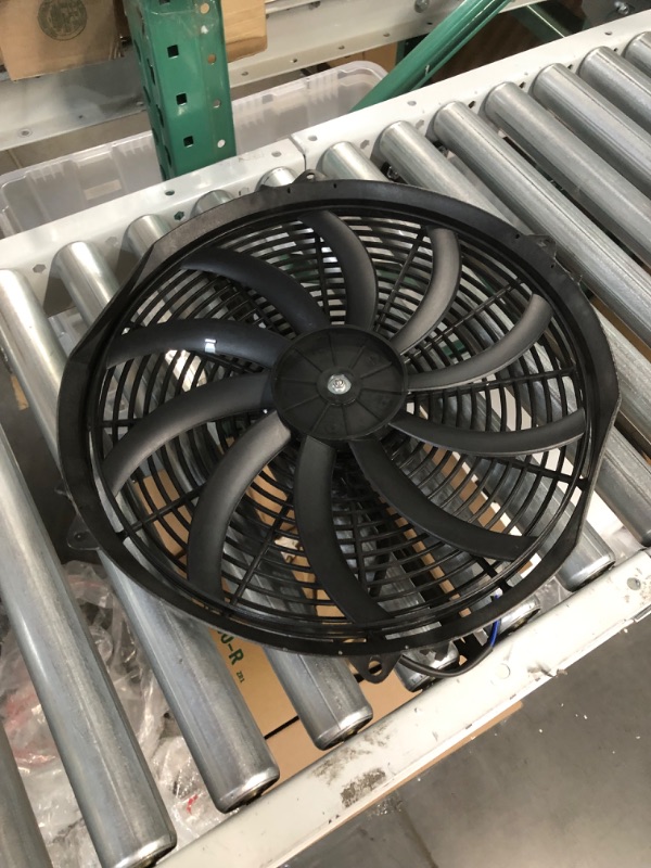 Photo 3 of *PARTS ONLY!** A-Team Performance - 16" Electric Radiator Cooling Fan with Wide S-Curved 10 Blades