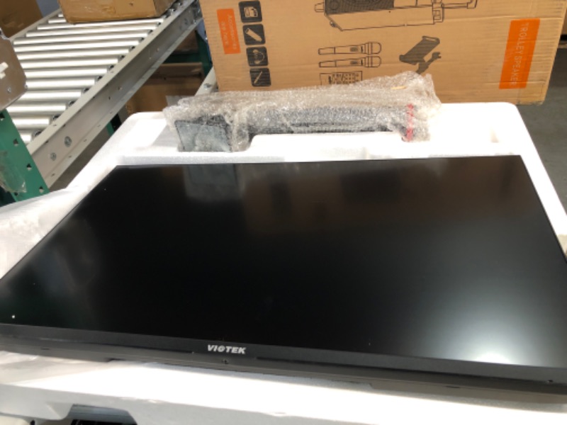 Photo 1 of VIOTEK GFV27DAB 27” 165Hz QHD 1440p 1ms (MPRT) Gaming Monitor with Adjustable Stand, Portrait Rotation, HDR, Freesync, 99% sRGB Widescreen VA Panel, LED Backlight, 3-Years Zero Dead Pixels, VESA