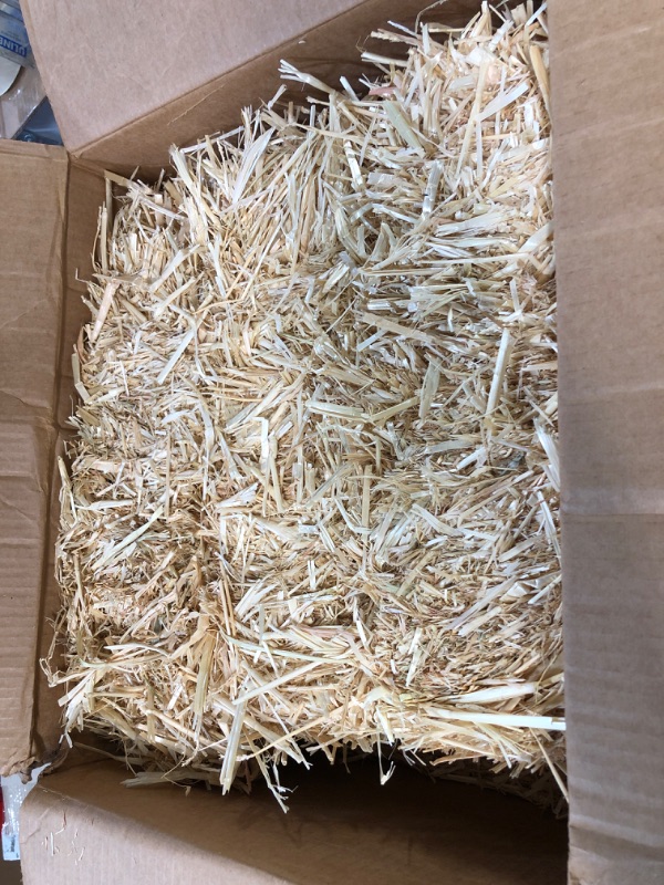 Photo 2 of  100% Natural Wheat Straw Grass, Animal Bedding and Farm Wheat Straw (4LB)