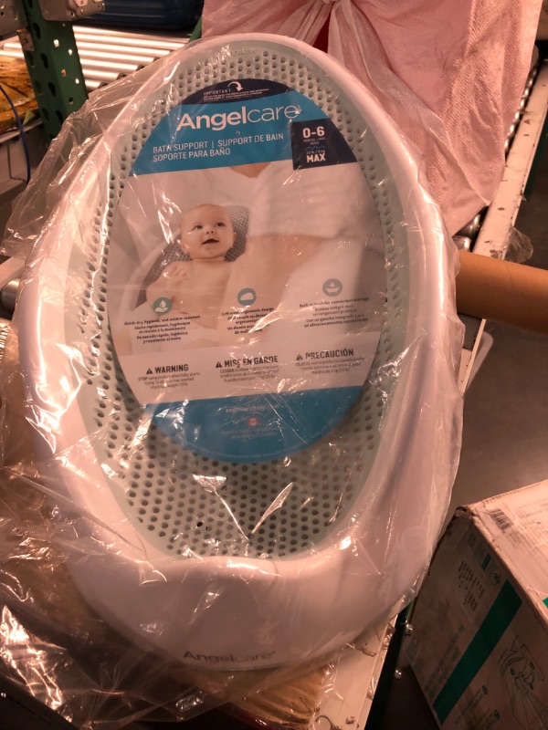 Photo 1 of Angelcare Baby Bath Support (Aqua) | Ideal for Babies Less than 6 Months Old