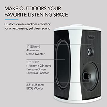 Photo 1 of Definitive AW6500 Each (WH) Outdoor Speaker