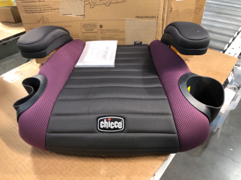 Photo 2 of Diono Solana 2 XL 2022, Dual Latch Connectors, Lightweight Backless Belt-Positioning Booster Car Seat, 8 Years,  Black