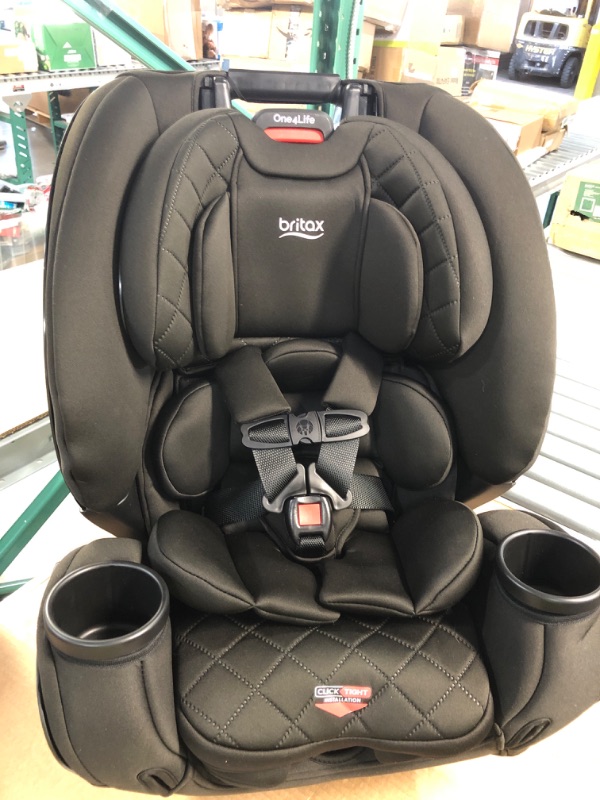 Photo 2 of Britax One4Life ClickTight All-in-One Car Seat, Black Diamond