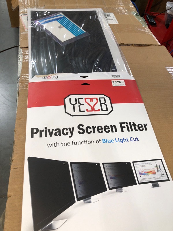 Photo 3 of YES2B 25 Inch Monitor Privacy Screen Filter for 16:9 Widescreen Display  Made in 25 inch WIDESCREEN (16:9)