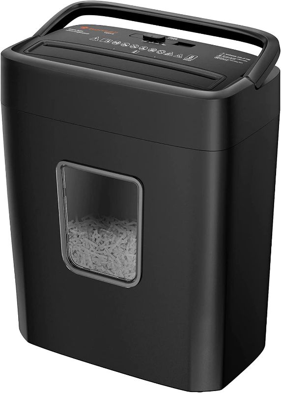 Photo 1 of *SEE NOTES* Bonsaii 8-Sheet Cross Cut Paper Shredder, Credit Cards/Mail/Staples/Clips Shredder 
