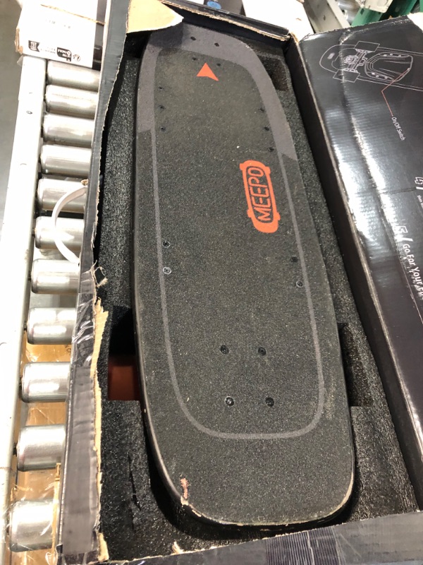 Photo 2 of **PARTS ONLY**
MEEPO Electric Skateboard with Remote, 28 MPH Top Speed, 11 Miles Range,330 Pounds Max Load, Maple Cruiser for Adults and Teens, Mini5 Mini 5