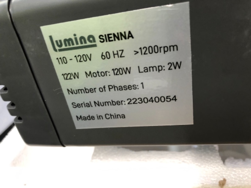 Photo 1 of *OPEN BOX*
Lumina Sienna, 3-4 Thread Serger 