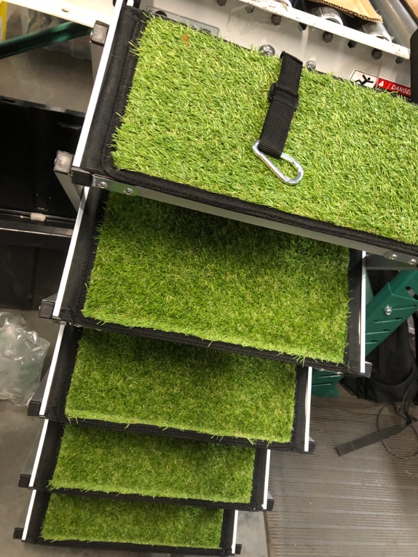 Photo 3 of *SEE NOTES* Dog Stairs for Large Dogs Upgraded, Portable Dog Steps with Artificial Grass Surface