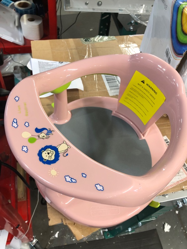 Photo 3 of Baby Bath Seat for Babies 6 to 18 Months / Non-Slip Infants Toddlers Taking Bath by Sitting