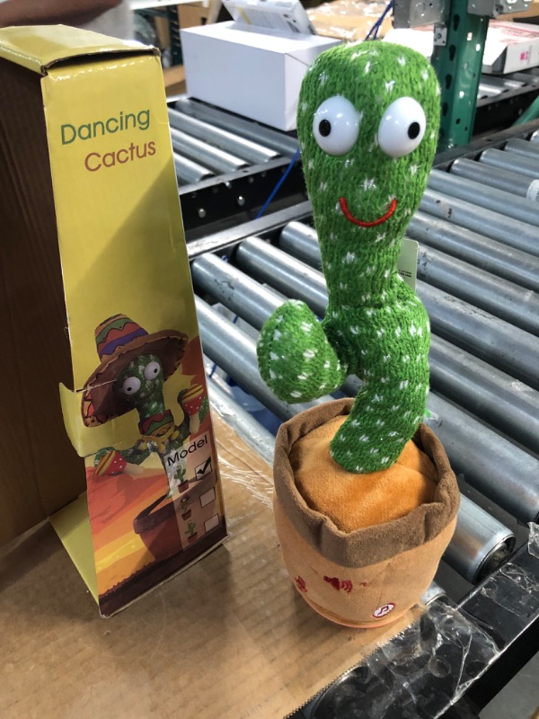 Photo 2 of Emoin Dancing Cactus Talking  Baby Toy