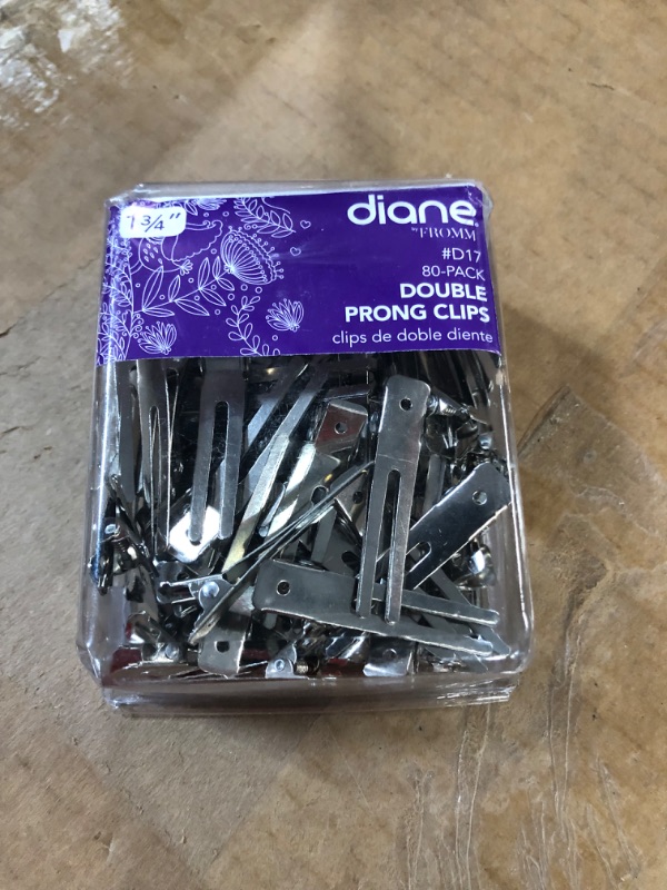 Photo 2 of 80 Pc Double Prong Clips Curl Pins Hair Styling