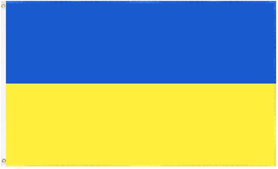 Photo 1 of  Ukrainian National Flag 36"L x 60"W