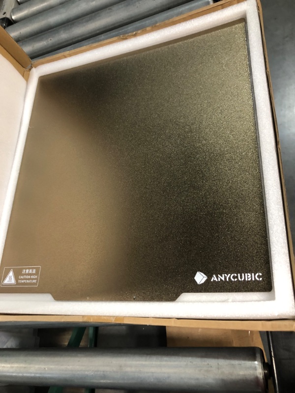 Photo 2 of  Anycubic 3D Printer PEI Sheet Dual Sided Flex Steel Bed 310 x 310mm