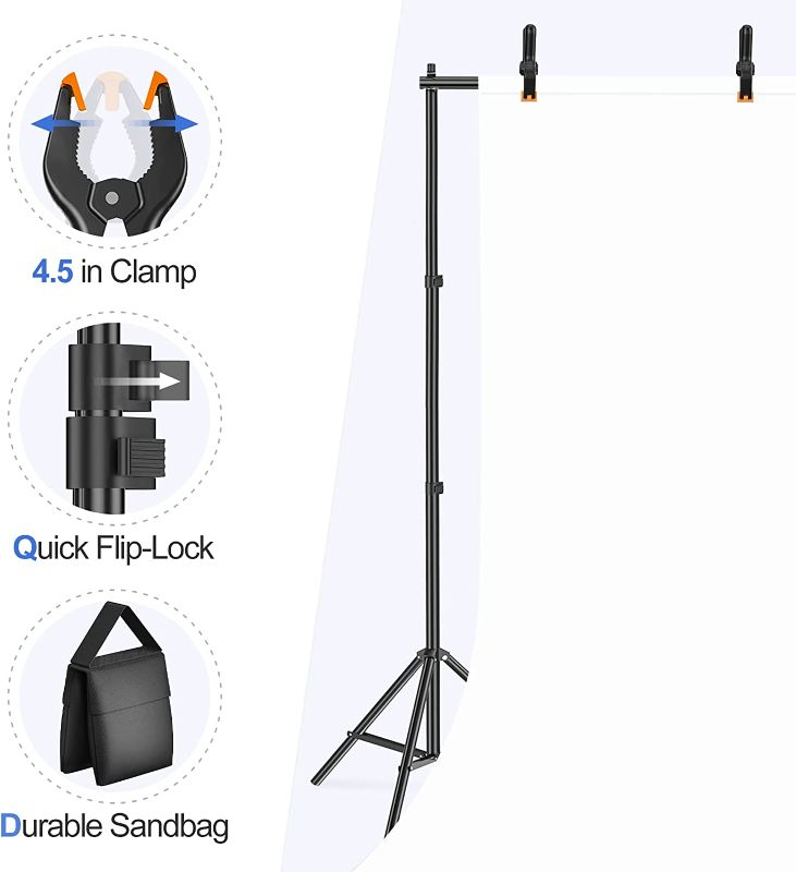 Photo 1 of 2*3 BACKDROP SUPPORT STAND