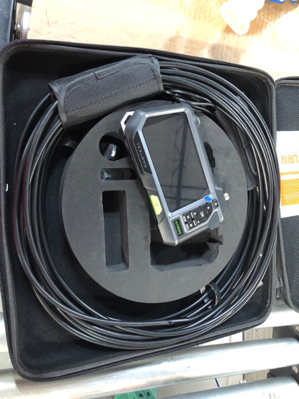 Photo 2 of 50ft Sewer Inspection Camera, Teslong Drain Pipe Endoscope Borescope