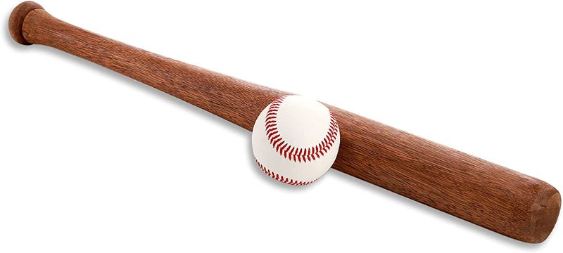 Photo 1 of *SEE NOTES* Dark wood baseball bats, pack of 2