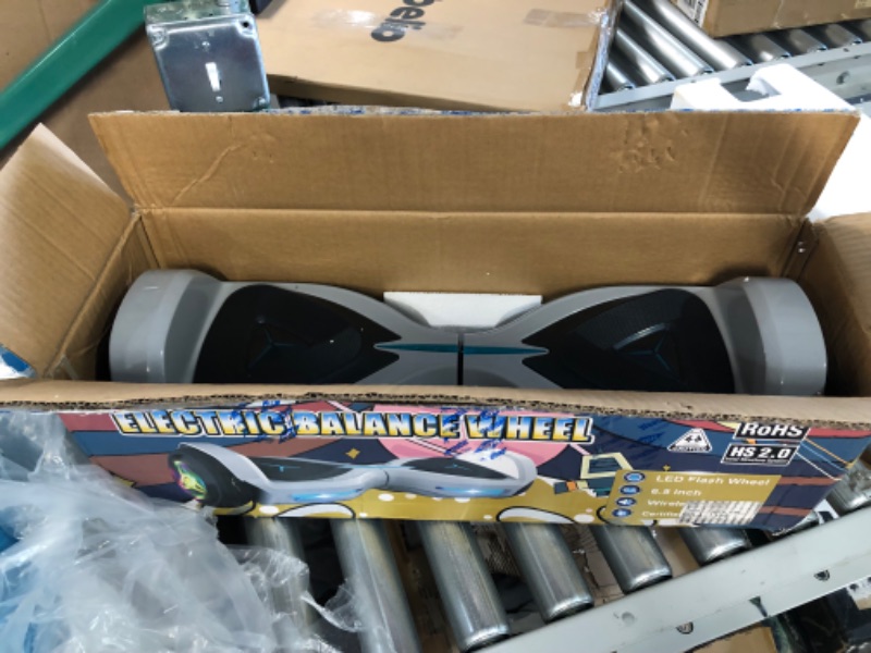 Photo 3 of *UNABLE TO TEST*HOVERSTAR Bluetooth Hoverboard for Kids, Gray