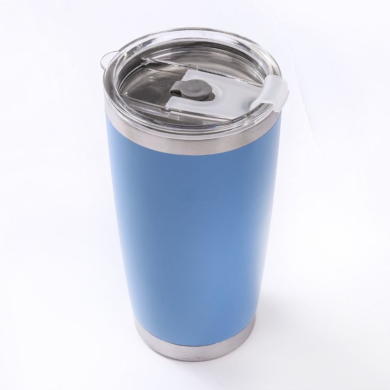 Photo 1 of 20 OZ Stainless Tumbler Vacuum Double Wall Insulation Travel Mug, Blue