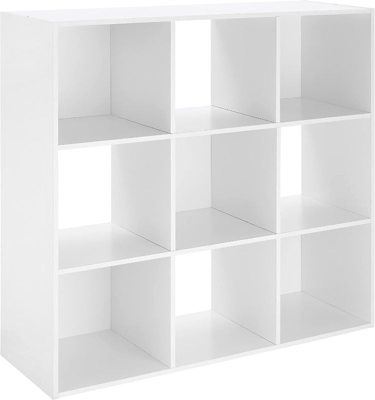 Photo 1 of *POSSIBLY MISSING PIECES* Home storage solution 3x3 cube storage organizer